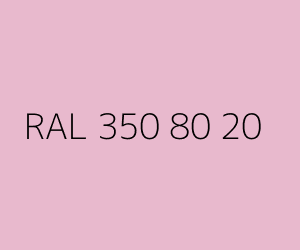 Szín RAL 350 80 20 
