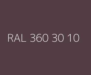Szín RAL 360 30 10 
