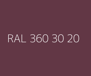 Szín RAL 360 30 20 