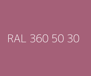 Szín RAL 360 50 30 