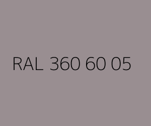 Szín RAL 360 60 05 
