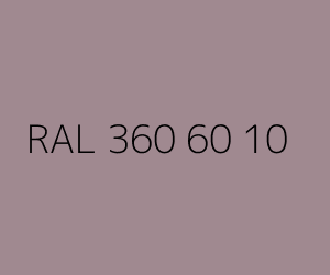 Szín RAL 360 60 10 