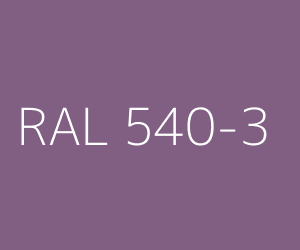 Szín RAL 540-3 