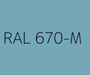 Szín RAL 670-M 